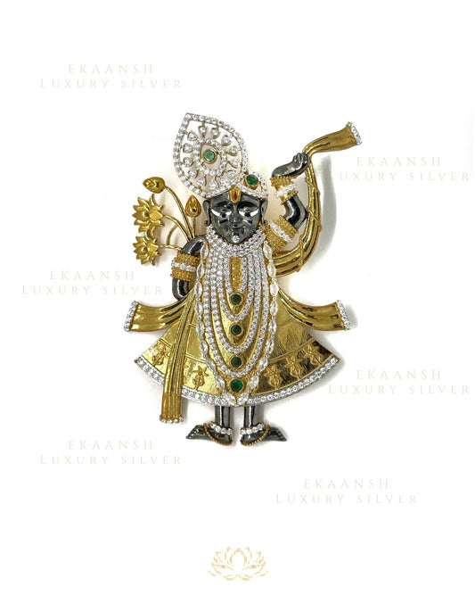 Divine ShreeNath Ji Brooch