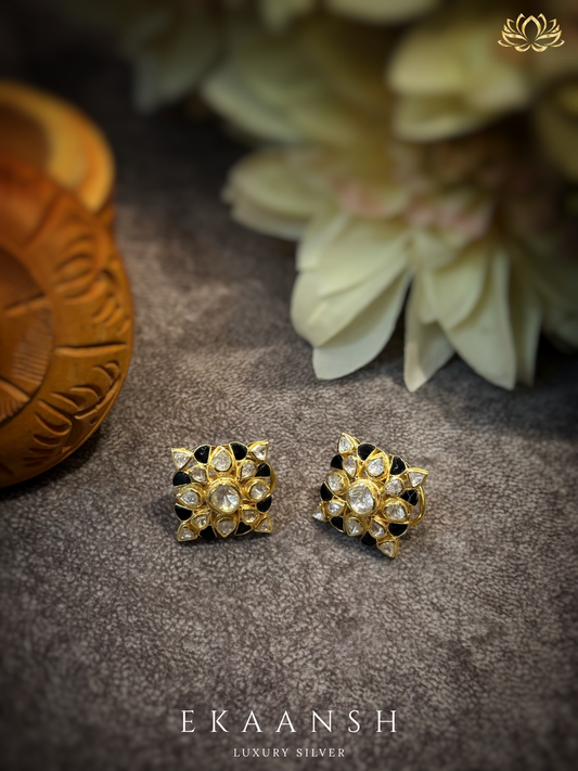 Noor Polki Stud Earrings