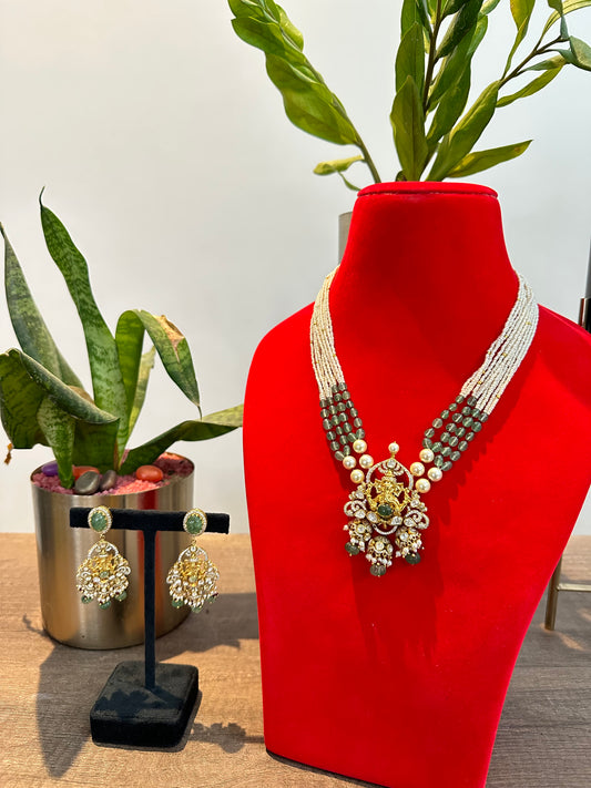 Gaurangi Ganesha Necklace Set