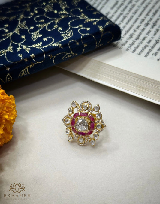 Rajvi Moissanite Ring