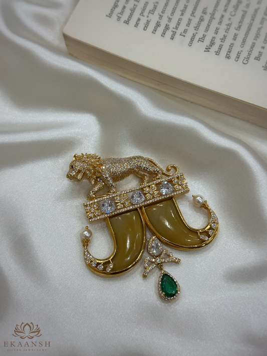 Regal Simha Mukha Brooch