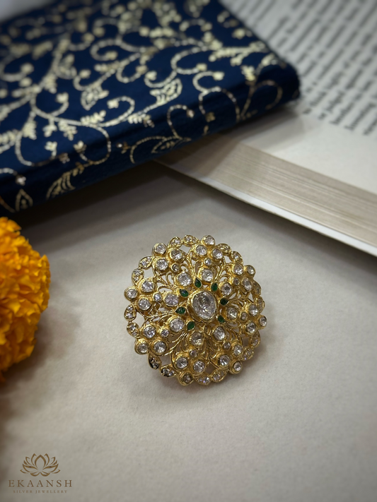 Noor e Nazaakat Silver Ring