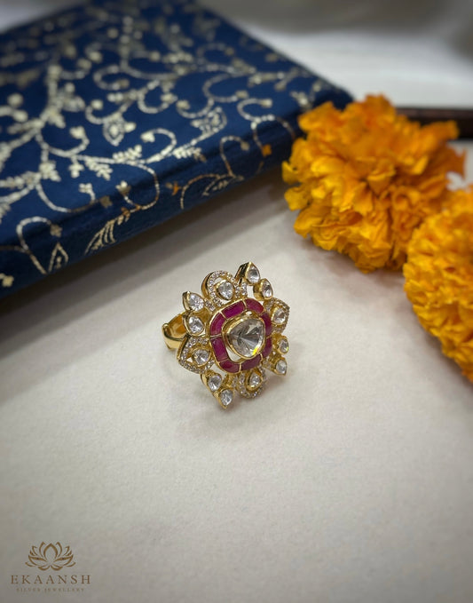 Rajvi Moissanite Ring