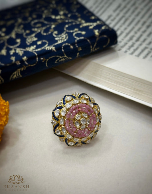 Rang mahal enamel Ring