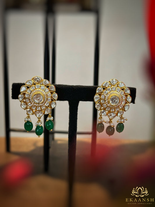 Nayra Moissanite Polki Choker Set