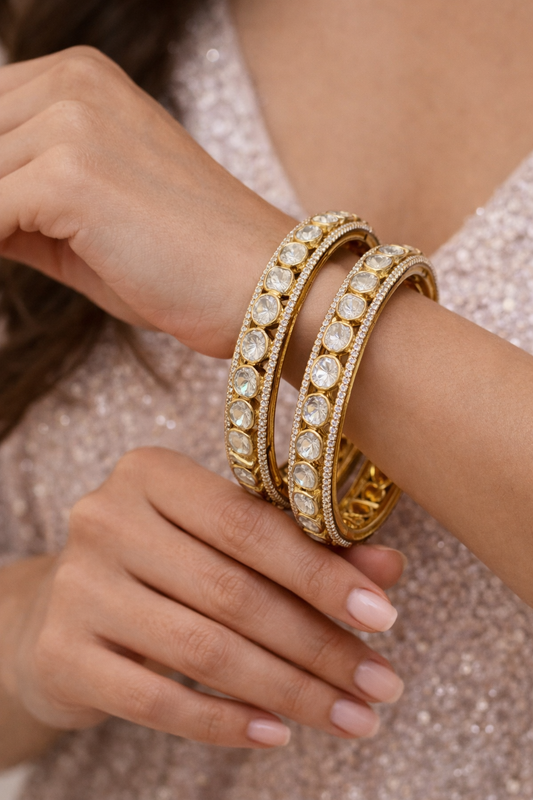 Noor Polki Bangles