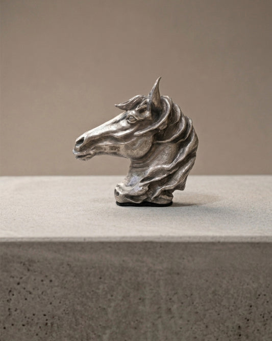 Gallant Stallion 925 Silver Brooch