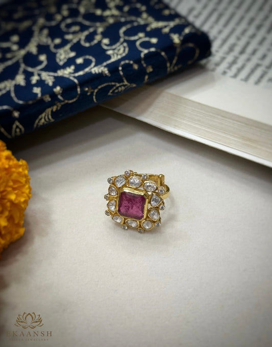 Maharani Ruby Charm Ring